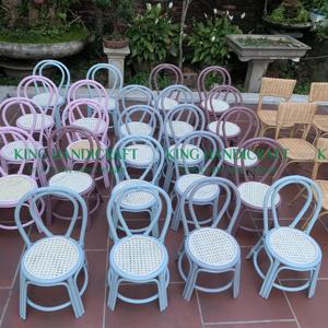 ชุดเฟอร์นิเจอร์หวายและทอคุณภาพสูงทันสมัยทันสมัยเก้าอี้และโต๊ะเด็กสำหรับใช้ในสวน - Product Image 6