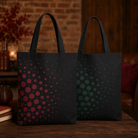 Sac de rangement en toile de Noël grande capacité, stock disponible et conception personnalisée pour les commandes importantes