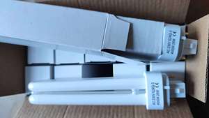 Nhỏ gọn đèn huỳnh quang PLC / PL Ống flourscent Ống 2700K 4000K 6500K Kính 2U hình dạng G23 2pins G24Q-4 4pins9w 11W 13W 18W 26W - Product Image 5