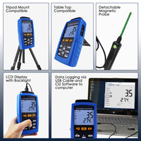 Gaussmeter Digital Kualitas Tinggi Terlaris, Pengukur Kekuatan Medan Magnet AC 3000mT (30000 Gauss) Berkualitas Tinggi