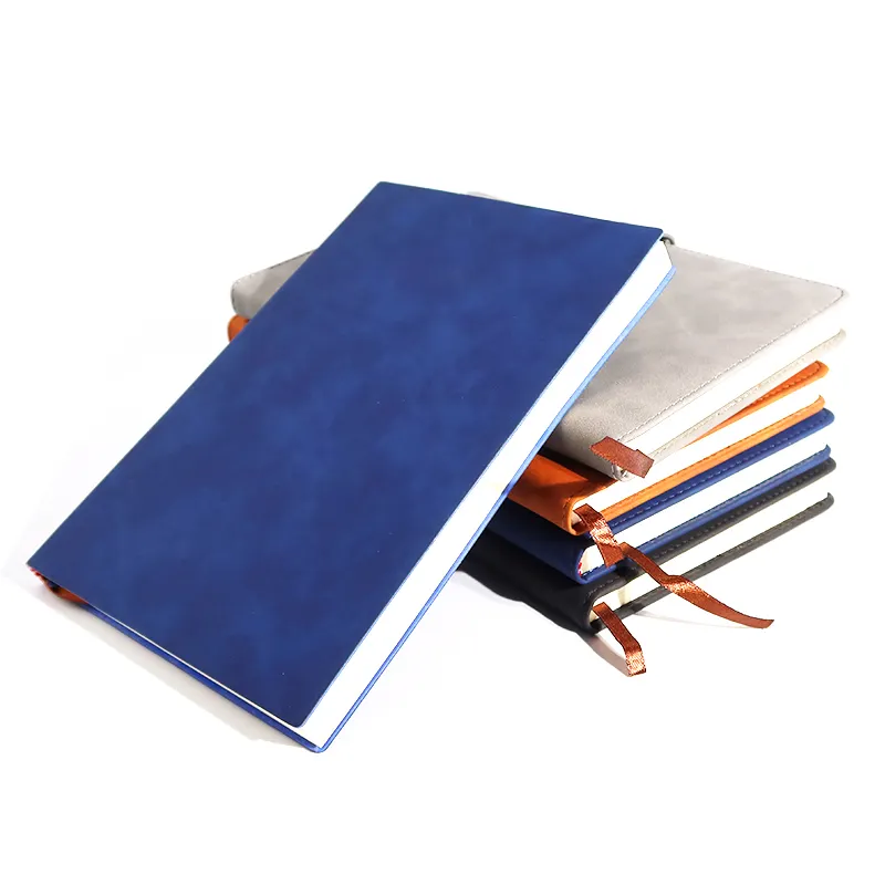 A5 logotipo personalizado couro pu livro nota diário personalizado caderno planejador diário