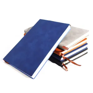 Carnet de notes en cuir Pu personnalisé avec Logo A5, carnet de notes à couverture rigide