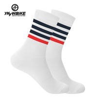 YKYWBIKE Sports Racing Chaussettes de cyclisme de haute qualité Marque professionnelle Sport Chaussettes de course Chaussettes de vélo de route respirantes