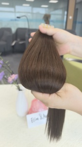 Extensions de <span class=keywords><strong>cheveux</strong></span> indiens Remy à bandes adhésives 100% naturels, double trame machine, vierges, emballage en vrac, couleur claire, vente en gros pour femmes - Product Image 2