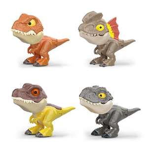 Jouet dinosaure à remonter classique, figurine de dinosaure mobile à mécanisme pour enfants et tout-petits, cadeau interactif - Product Image 1