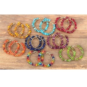 <span class=keywords><strong>Boucles</strong></span> <span class=keywords><strong>d</strong></span>'<span class=keywords><strong>oreilles</strong></span> ethniques faites à la main en pierre naturelle de jaspe impérial à <span class=keywords><strong>7</strong></span> <span class=keywords><strong>chakras</strong></span>, <span class=keywords><strong>boucles</strong></span> <span class=keywords><strong>d</strong></span>'<span class=keywords><strong>oreilles</strong></span> en fil enroulé bohème pour femmes, bijoux - Product Image 5