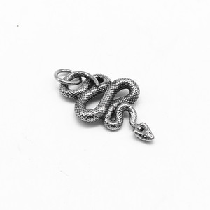 yunnique <b>Snake</b> Pendant Necklace 316 Stainless Steel Unisex Animal Zodiac Jewelry Gift - Product Image 3