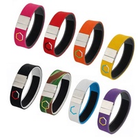 Pulsera de Salud con Chip de Terahertz de Silicona Duradera y Personalizada para Uso Diario, Alivio del Dolor, Anti-fatiga, Comodidad Cuántica, Pulsera Deportiva
