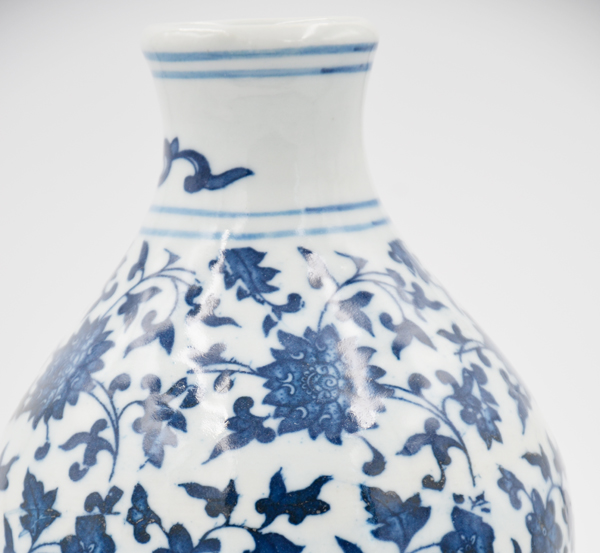 陶瓷器    小瓷瓶 景德镇青花小瓷瓶葫芦形花瓶装饰家居装饰陶瓷花瓶姜罐中国|