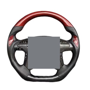 Volant de course sport à fond plat en fibre de carbone pour Toyota Hilux Revo Crossover Runner Overlord Alphard Corolla - Product Image 2