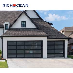 Portes de <span class=keywords><strong>garage</strong></span> en aluminium et verre RICHOCEAN, isolation extérieure, portes sectionnelles, portes de <span class=keywords><strong>garage</strong></span> électriques - Product Image 4
