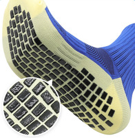 Chaussettes de football Elite Grip, chaussettes de football à maintien, rembourrées, évacuant l'humidité, antidérapantes, pour hommes, jeunes, entraînement, match, performance