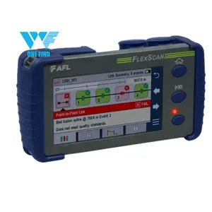 W&F Fast accurate fiber test US NOYES FlexScan FS200-304-BAS-P1-W 1310/1550/1650nm OTDR iOLM function afl otdr