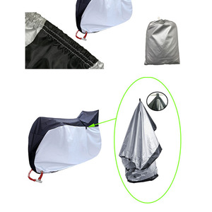 Tente pour moto, housse de protection pour moto, <span class=keywords><strong>garage</strong></span> pour moto, housse imperméable et anti-poussière pour vélo - Product Image 5