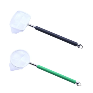 Kleine Vis Visnet <span class=keywords><strong>Aquarium</strong></span> Residu Vis Uitwerpselen Netzak Intrekbaar Garnalennet - Product Image 4