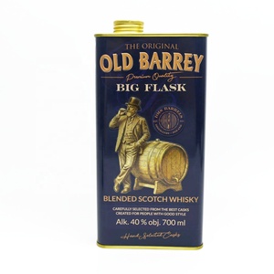 Boîte rectangulaire en fer blanc avec doublure intérieure en PEHD de qualité alimentaire pour vin, spiritueux et whisky - Product Image 3