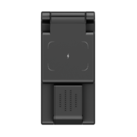 Station de charge sans fil magnétique 3 en 1, chargeur multi-appareils à charge rapide pour la maison et le bureau, design antidérapant