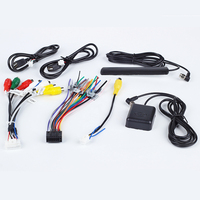 4-6 Pin USB Buchse GPS 4G Antennen kabel 16 Pin Power 20 Pin RCA Auto Kabelbaum für Auto Head Unit Android Screen Braid