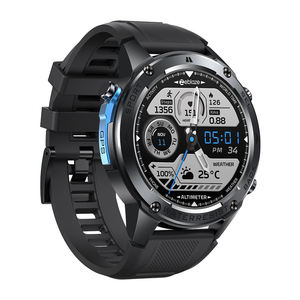 Zeblaze Stratos <span class=keywords><strong>2</strong></span> Ultra GPS Smart Watch Smart-in doppia banda GNSS bussola barometrica altimetro 10 ATM voce chiamata <span class=keywords><strong>Smartwatch</strong></span> - Product Image 3