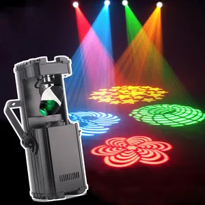 Lampu pemindai Led 80w lampu dansa pemindai Led lampu panggung Gobo untuk pesta disko Dj klub malam