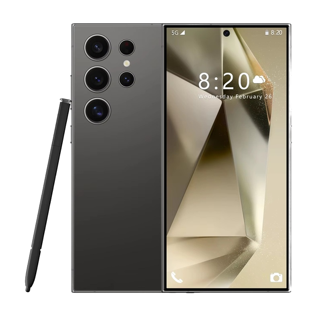Wholesale Low Price 7.3 Inch 5G Smartphone S26 Ultra Deca Core Processor 16GB+1TB Storage with Stylus 108MP Camera Hot Sale