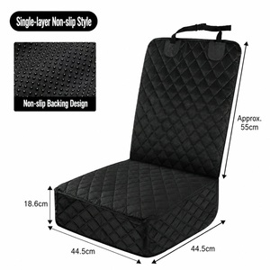 Housse <span class=keywords><strong>de</strong></span> siège avant imperméable TURUI pour animaux <span class=keywords><strong>de</strong></span> compagnie, antidérapante, en tissu Oxford, protection <span class=keywords><strong>de</strong></span> siège <span class=keywords><strong>de</strong></span> voiture pour chien, anti-rayures, coussin <span class=keywords><strong>de</strong></span> siège unique pour voiture SUV - Product Image 1
