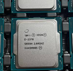 In-Tel Xeon โปรเซสเซอร์ E-2378/CM8070804495612 SRKN4 8คอร์16Mb 2.6/4.8GHz เซิร์ฟเวอร์ CPU - Product Image 1