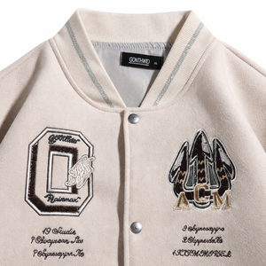 เสื้อแจ็คเก็ตเบสบอล <span class=keywords><strong>AC</strong></span> <span class=keywords><strong>Milan</strong></span> แบรนด์ยุโรปอเมริกันสุดฮิต ปักลายประณีต แขนเสื้อโพลีเอสเตอร์ ดีไซน์อเนกประสงค์ กันลม เหมาะสำหรับฤดูใบไม้ผลิ - Product Image 6