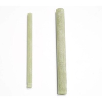 Customized High-Strength Fire Retardant Epoxy Fiberglass Full Thread Studs and Nuts Insulation FRP Threaded Rod
