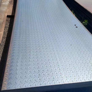 Tôles à motifs en <span class=keywords><strong>acier</strong></span> au carbone de haute qualité Q195 Q235 Q255, tôles à carreaux personnalisées pour la construction - Product Image 3