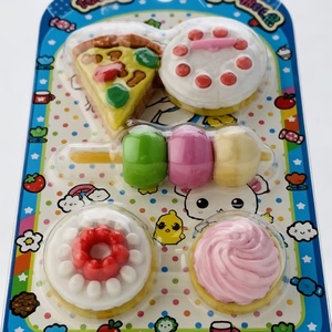 Promoción al por Mayor: Lindos Borradores 3D con Formas de Comida para Niños, Regalo de Papelería para Uso Educativo en el Aula - Product Image 4