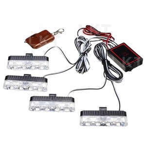 12V-24V điều khiển từ xa nhấp nháy xe tự động khẩn cấp lưới tản nhiệt nhấp nháy <span class=keywords><strong>LED</strong></span> cảnh báo nhấp nháy ánh sáng cho xe tải offroad ATV ánh sáng - Product Image 1