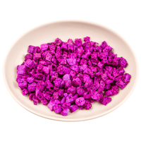 Natuurlijk gevriesdroogde drakenfruitblokjes, zoet, suikervrij, geconserveerd, gedroogde snack, bulkverpakking 1kg, grondstof voor voedingsmiddelenfabrieken