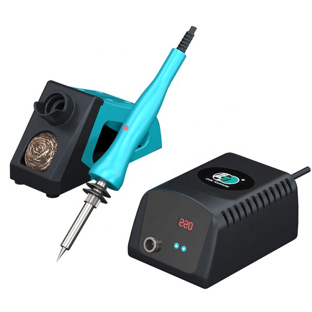 Industrial Digital Soldering Station with Sleep Mode & Temp Control 80W Needle Tip 110V-240V Heating Fast