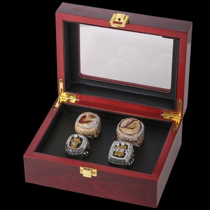 Collection de bagues de championnat James 4 : <span class=keywords><strong>Miami</strong></span> 2012, Cleveland 2013, 2016, Lakers 2020, ensemble de bagues pour fans avec boîte de présentation - Product Image 5