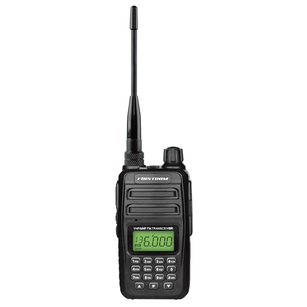 High Power Voice VHF Handheld Transceiver Walkie Talkie Radio