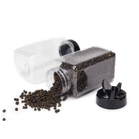 500Ml Offres Spéciales tasses en plastique avec couvercles specieros De Cocina Condiment épices pot à poivre en poudre bouteille conteneur