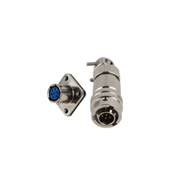 Conector Circular Estándar Impermeable XK11K4E de 5-11 Pines para Conexión de Circuitos