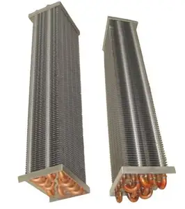 Aluminium finned copper evaporator coil for refrigerator