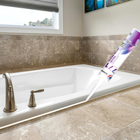 Vente en gros de mastic silicone 300ml pour construction cuisine et salle de bain sanitaire étanche GP mastic silicone