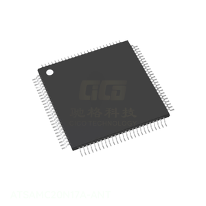 Componentes Electrónicos Integrados ATSAMC20N17A-ANT, MCU IC <span class=keywords><strong>de</strong></span> 32 Bits, 128 KB <span class=keywords><strong>de</strong></span> Memoria Flash, 100TQFP, 100 TQFP, en Existencia - Product Image 1
