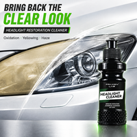 Liquide de Restauration de Phares de Voiture Nettoyant et Polissant pour Lentilles Jaunies, Oxydées, Brouillasses et Rayées 100ml OEM