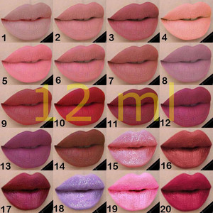 Tube fileté tête de carotte mat métallisé <span class=keywords><strong>nacré</strong></span> brillant à lèvres - Product Image 3