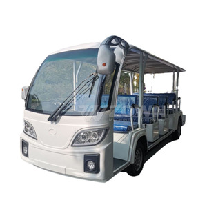 Campus <b>Battery</b> Powered <b>72V</b> Resort Park Airport Electric Sightseeing Custom Vehicle Bus Prindream 8-23 Seats 4-7.5kW AC Motor - Product Image 6