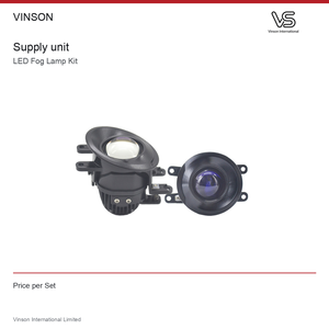 Kit de Faros Antiniebla LED para Toyota Land Cruiser Prado 2010-2019, Luz Blanca - Product Image 4