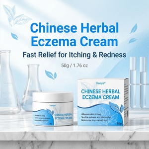 Crème anti-eczéma OEM, éclaircissante, à base de plantes, <span class=keywords><strong>antifongique</strong></span>, apaisante en profondeur, nouvelle crème chinoise, meilleure pommade anti-démangeaisons - Product Image 2