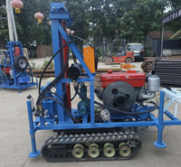 Foreuse sur chenilles 25 CV 100 m pour exploitation agricole / Foreuse de puits d'eau 28 CV 120 m