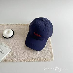 Parent child quick drying baseball cap men's and women's letter <b>waterproof</b> duckbill cap summer outdoor travel sun protection <b>hat</b> - Product Image 5