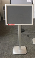 Porte-affiche en aluminium avec A4 cadre instantané