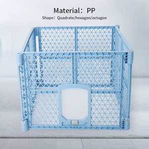 Multifunctionele <span class=keywords><strong>Plastic</strong></span> Opvouwbare Hondenkooien Premium Petpoorten En Pennenmeubels Voor Uw Harige Vrienden - Product Image 4